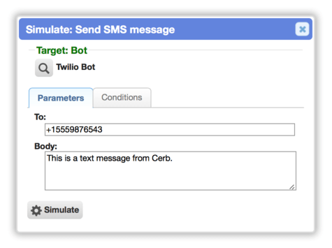 use twilio to send sms free